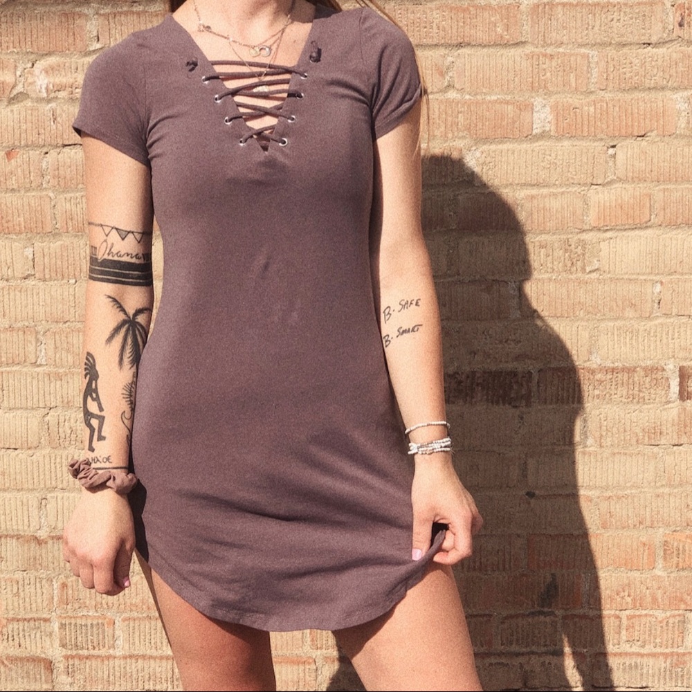 casual body con dress